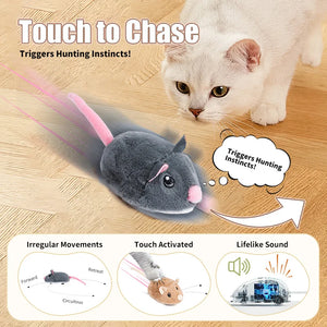 Electric Interactive Mouse Cat Toys