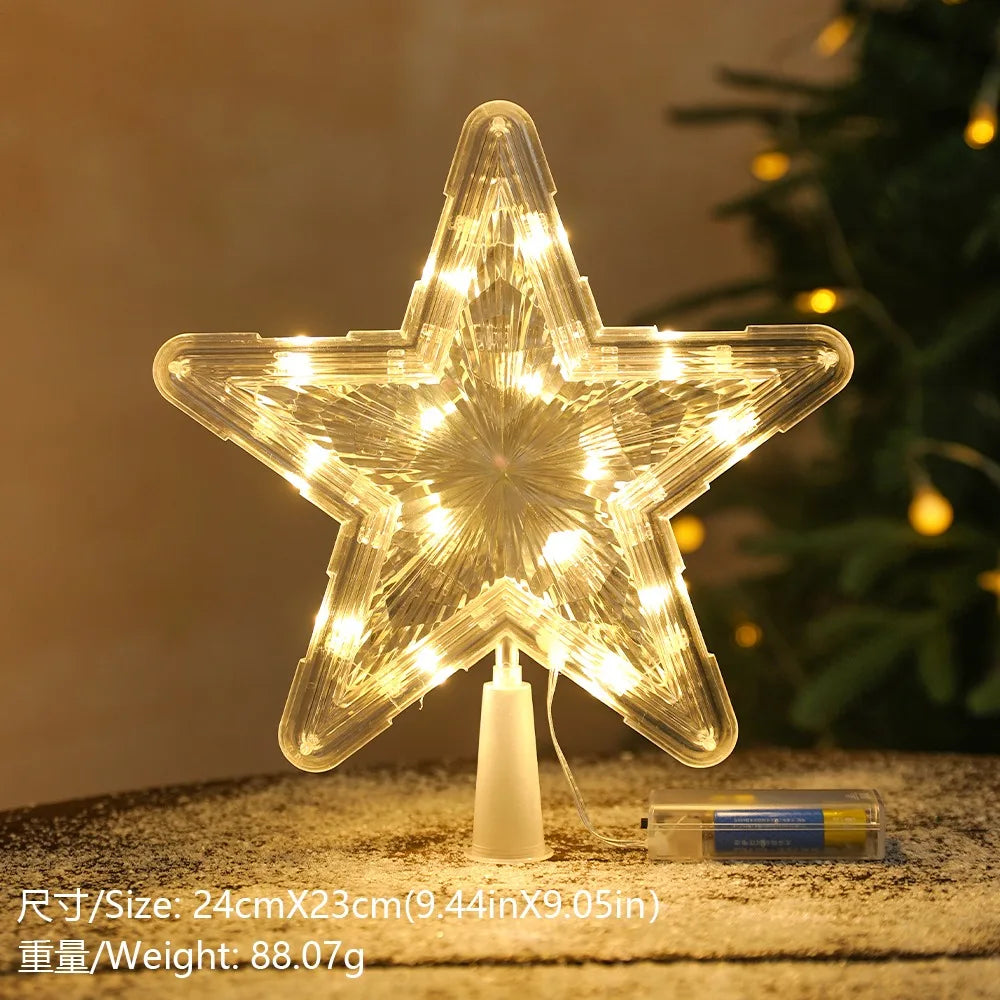 15cm Glowing Tree Topper