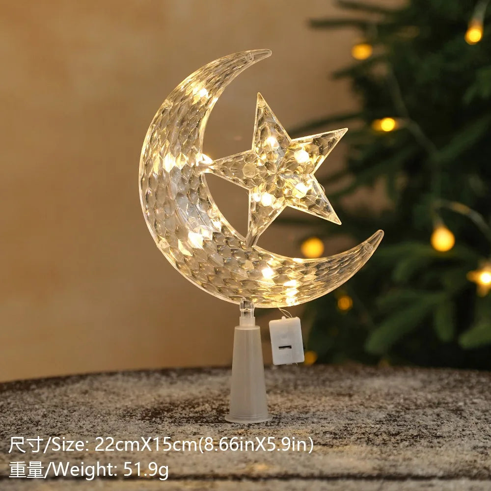 15cm Glowing Tree Topper