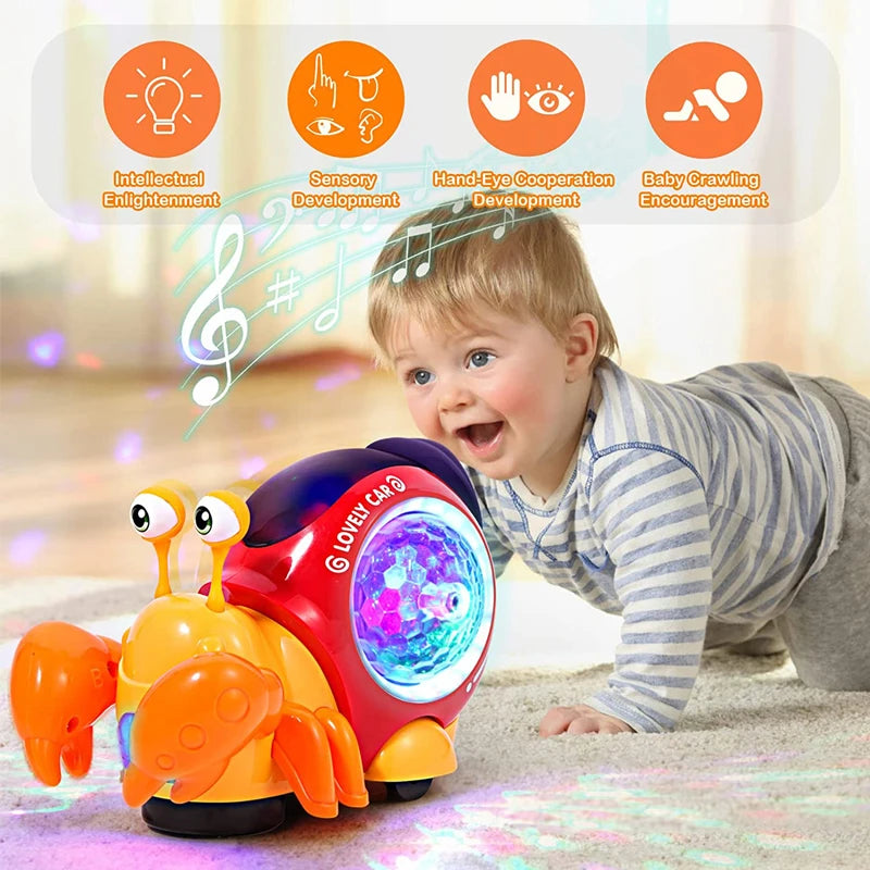 Crawling Crab Baby Toys