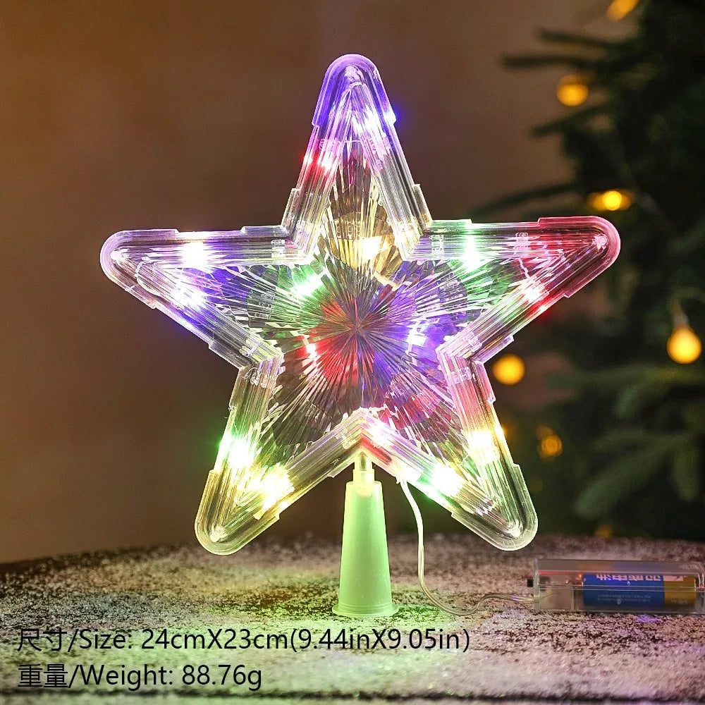 15cm Glowing Tree Topper