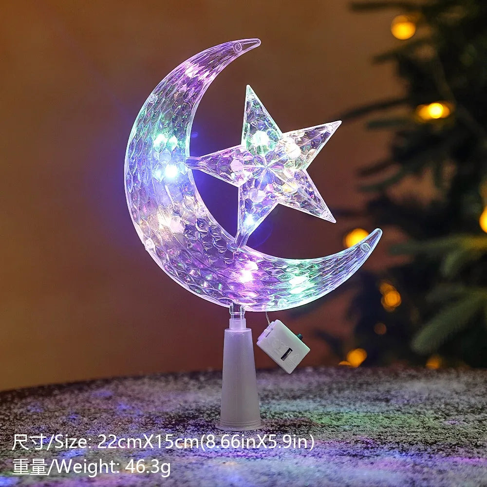 15cm Glowing Tree Topper