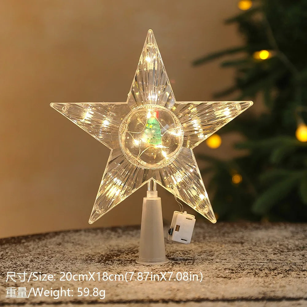 15cm Glowing Tree Topper