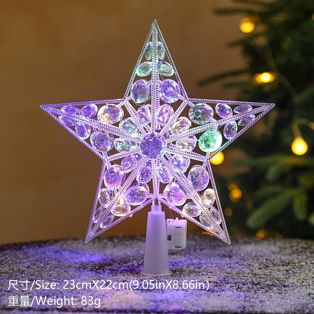 15cm Glowing Tree Topper