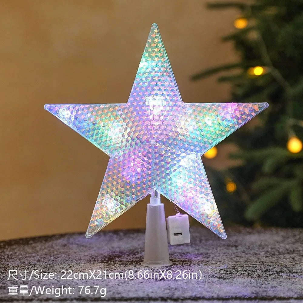 15cm Glowing Tree Topper