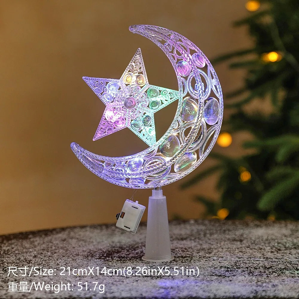 15cm Glowing Tree Topper