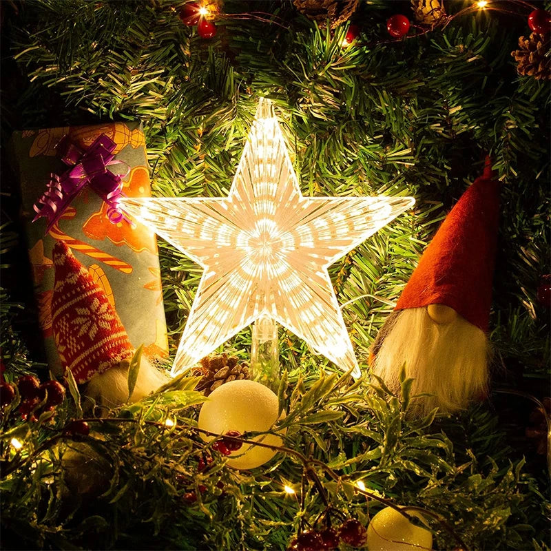 15cm Glowing Tree Topper