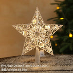 15cm Glowing Tree Topper